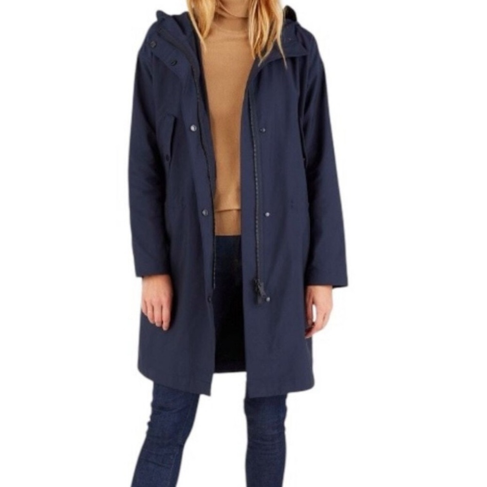 Everlane Anorak Navy Blue